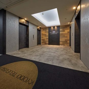 共同テレビジョン オフィスデザイン エレベーターホール
