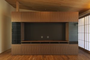 早川邸 新築戸建て 内装デザイン テレビボード